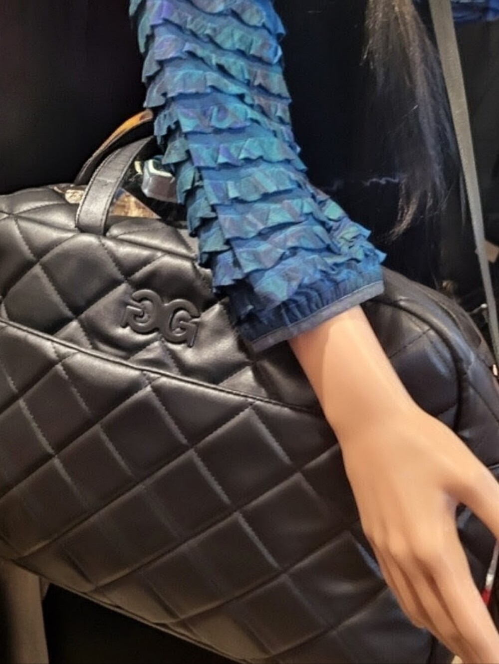 Gilda Paris Quilted Weekender #0066